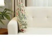 Gabi Cushion Cover - 18 in. x 18 in. Cotton/Polyester/Acrylic by Charlotte Home Furnishings Inc | Close Up 1