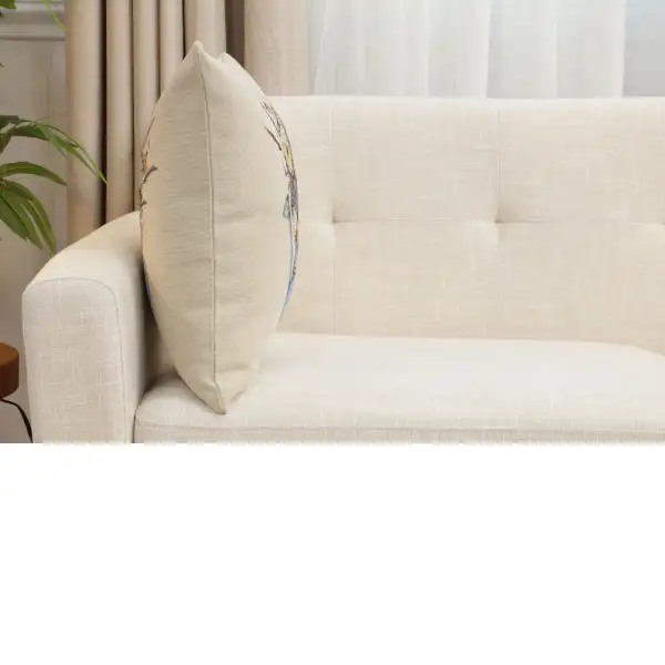 Vintage Flower Cushion Cover | Close Up 2