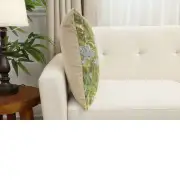 Feerie Tropicale Left Belgian Sofa Pillow Cover | Close Up 2