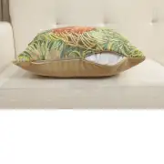 Feerie Tropicale Left Belgian Sofa Pillow Cover | Close Up 4