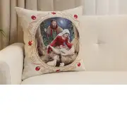 Nativity Cushion Cover | Close Up 1