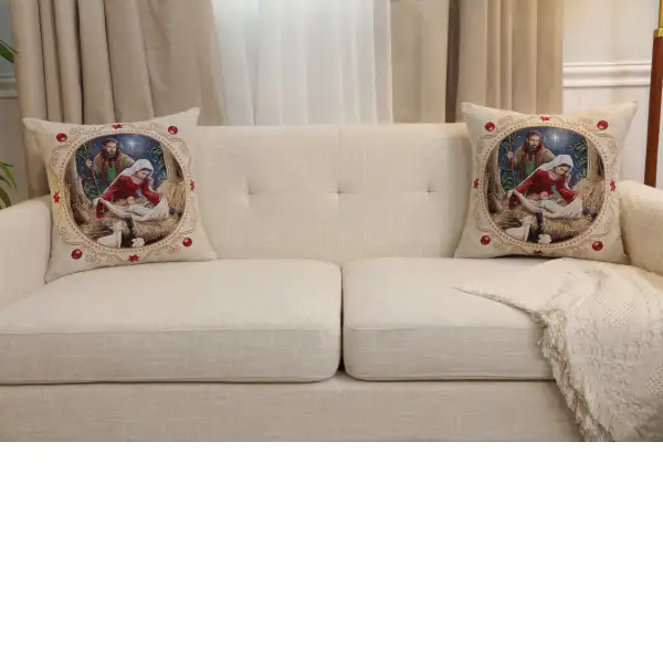 Nativity Cushion Cover | Close Up 5