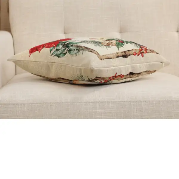Noel Birds Cushion Cover | Close Up 3