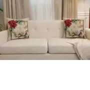 Noel Birds Cushion Cover | Close Up 5