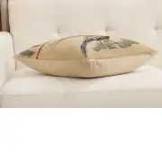 Pheasants Facing Right Belgian Sofa Pillow Cover | Close Up 3
