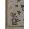 Snowy Tapestry Table Runner | Close Up 2