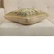 Tree of Life Light Belgian Sofa Pillow Cover | Close Up 3