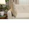 Grey Cat Sisi Light European Cushion Cover | Close Up 2