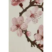 Cherry Blossom White Decorative Table Mat | Close Up 2