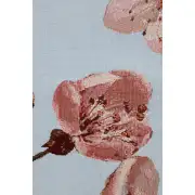 Cherry Blossom Blue Decorative Table Mat | Close Up 3