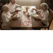 Laurels Decorative Table Mat | Life Style 2