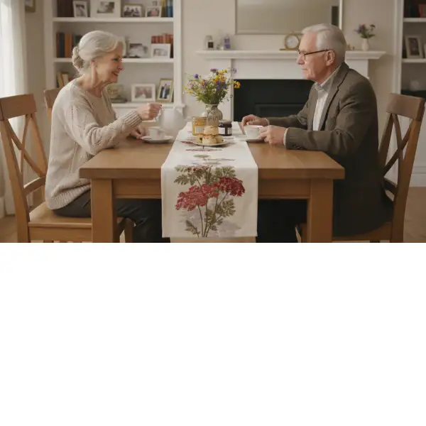 The Umbels Decorative Table Mat | Life Style 1