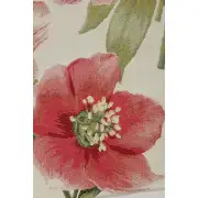 Hellebores White Runner Decorative Table Mat | Close Up 1