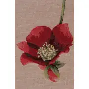 Hellebores Pink Runner Decorative Table Mat | Close Up 3