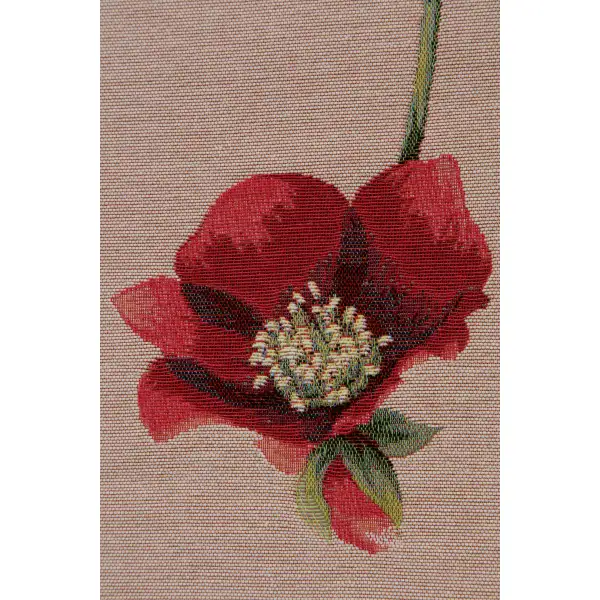 Hellebores Pink Runner Decorative Table Mat | Close Up 3