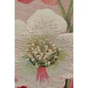 Hellebores Pink Runner Decorative Table Mat | Close Up 4