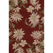 Aubusson Red Small Decorative Table Mat | Close Up 1