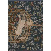 Licorne Captive Bleu Large Decorative Table Mat | Close Up 2