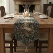 Licorne Captive Bleu Large Decorative Table Mat | Life Style 1