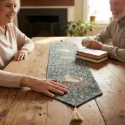 Licorne Captive Bleu Large Decorative Table Mat | Life Style 2