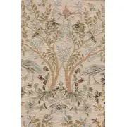 Tree and Birds in Cream French Wall Tapestry | Close Up 2