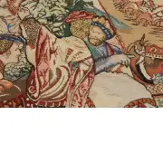 Maximilian Hunts Belgian Wall Tapestry | Close Up 3