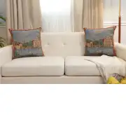 Brugge - Minnewater Belgian Sofa Pillow Cover | Close Up 5