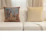 Gent - III Torens Belgian Sofa Pillow Cover | Close Up 5