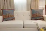 Gent - Graslei Belgian Sofa Pillow Cover | Close Up 5