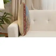Brussel Belgian Sofa Pillow Cover | Close Up 2