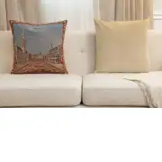 Brussel Belgian Sofa Pillow Cover | Close Up 5