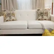 Bayeux Banquet Table Belgian Sofa Pillow Cover | Close Up 5