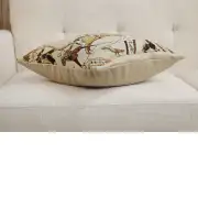 Bayeux Battle of Hastings Belgian Sofa Pillow Cover | Close Up 3
