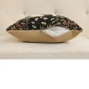 Medieval Hound Sitting Belgian Sofa Pillow Cover | Close Up 4