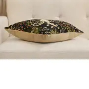 Medieval Hound Leaping Belgian Sofa Pillow Cover | Close Up 3