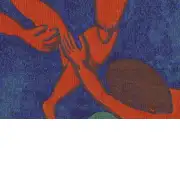 La Danse - Matisse Belgian Wall Tapestry | Close Up 1