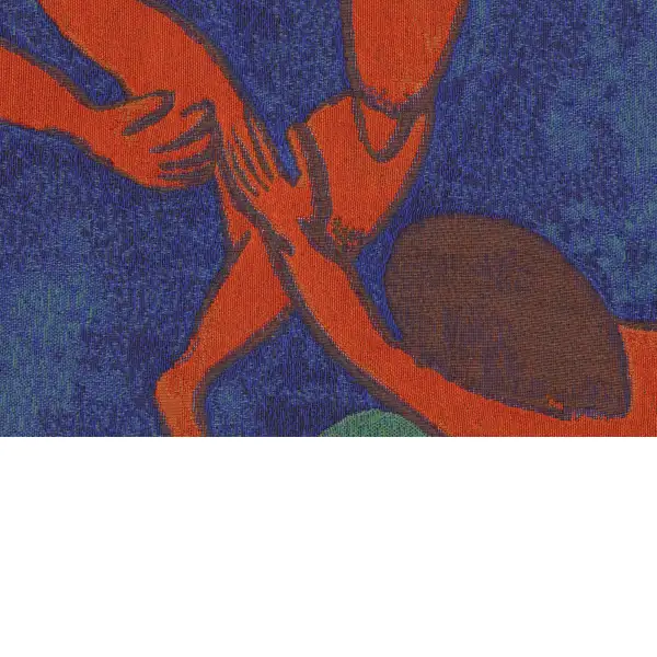 La Danse - Matisse Belgian Wall Tapestry | Close Up 1