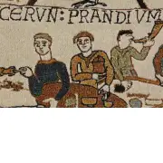 Bayeux The Banquet Belgian Wall Tapestry | Close Up 1