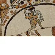 Bayeux The Banquet Belgian Wall Tapestry | Close Up 3