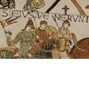 Bayeux Mont Saint Michel Belgian Wall Tapestry | Close Up 2