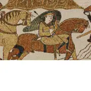 Bayeux Mont Saint Michel Belgian Wall Tapestry | Close Up 3