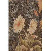 Verdure aux Oiseaux III French Wall Tapestry | Close Up 3