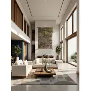 Verdure Flamande Large French Wall Tapestry | Life Style 1