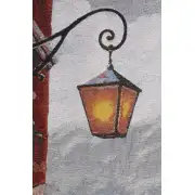 Bellagio Village no Border Belgian Wall Tapestry | Close Up 1