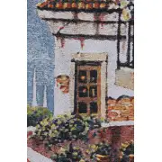 Bellagio Village no Border Belgian Wall Tapestry | Close Up 3