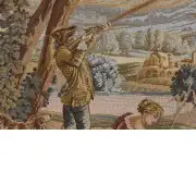 The Hunting Trip no border Italian Wall Tapestry | Close Up 1