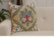 Savonnerie Large Belgian Sofa Pillow Cover | Close Up 1