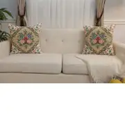 Savonnerie Large Belgian Sofa Pillow Cover | Close Up 5