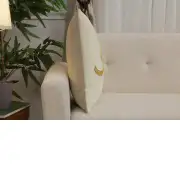 The Little Prince and Birds Belgian Sofa Pillow Cover | Close Up 2