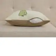 The Little Prince and Birds Belgian Sofa Pillow Cover | Close Up 4